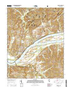 Rosiclare 2015 topographic map thumbnail