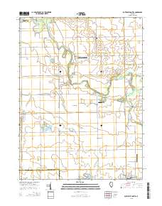 Southeast Pontiac 2015 topographic map thumbnail