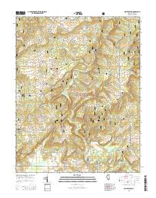 Waltersburg 2015 topographic map thumbnail