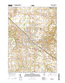 Woodstock 2015 topographic map thumbnail