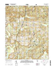 Glendale 2015 topographic map thumbnail