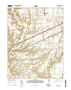 Hagarstown 2015 topographic map thumbnail