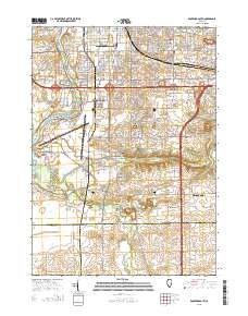 Rockford South 2015 topographic map thumbnail