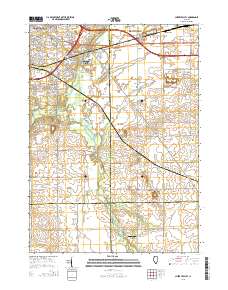 Cherry Valley 2015 topographic map thumbnail