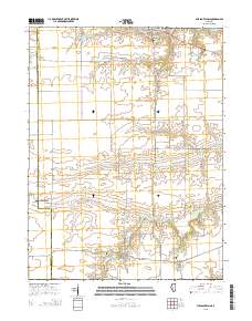 Pleasant Plains 2015 topographic map thumbnail