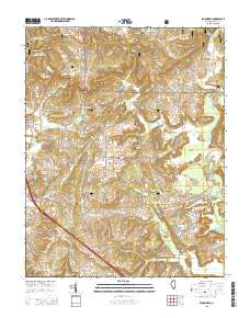 Bloomfield 2015 topographic map thumbnail