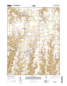 Bunker Hill 2015 topographic map thumbnail