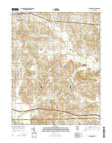 Burnt Prairie 2015 topographic map thumbnail