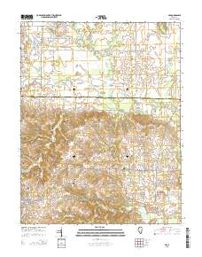 Ava 2015 topographic map thumbnail