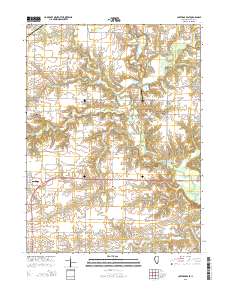 Carthage East 2015 topographic map thumbnail