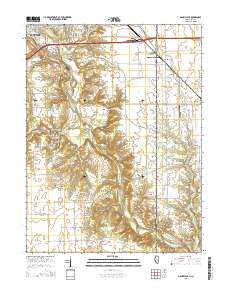 Danville SE 2015 topographic map thumbnail