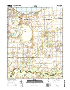 Carlyle 2015 topographic map thumbnail