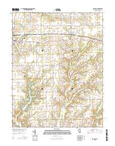 Beaucoup 2015 topographic map thumbnail