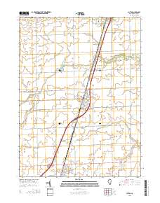 Clifton 2015 topographic map thumbnail