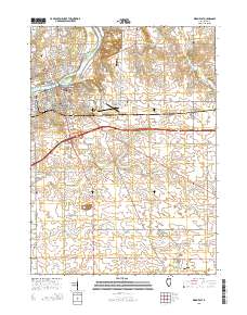 Dixon East 2015 topographic map thumbnail
