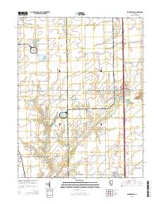 Farmersville 2015 topographic map thumbnail
