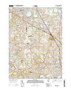 Grayslake 2015 topographic map thumbnail