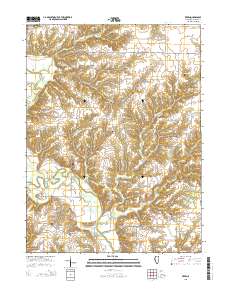 Erwin 2015 topographic map thumbnail