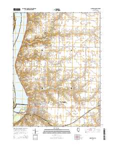 Hamilton 2015 topographic map thumbnail