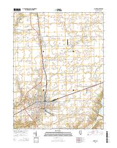 Clinton 2015 topographic map thumbnail