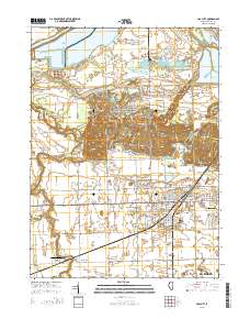 Coal City 2015 topographic map thumbnail