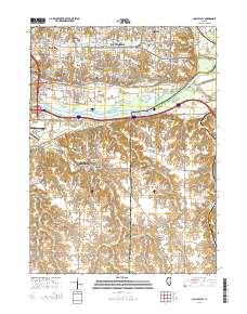 Coal Valley 2015 topographic map thumbnail