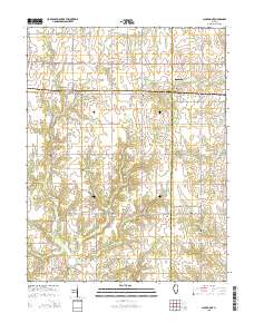 Claremont 2015 topographic map thumbnail