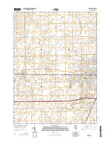 DeKalb 2015 topographic map thumbnail