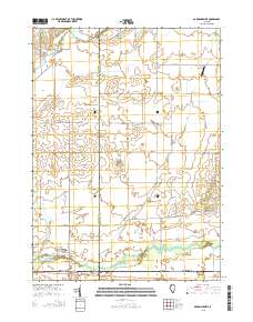 Garden Prairie 2015 topographic map thumbnail