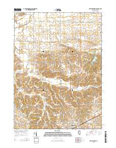 Kewanee North 2015 topographic map thumbnail