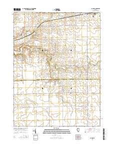 La Rose 2015 topographic map thumbnail