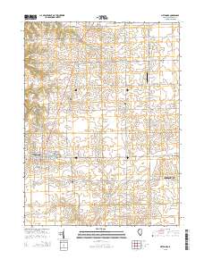 Metamora 2015 topographic map thumbnail