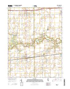 Homer 2015 topographic map thumbnail