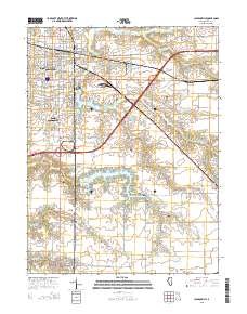 Jacksonville 2015 topographic map thumbnail