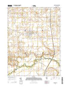 Mason City 2015 topographic map thumbnail