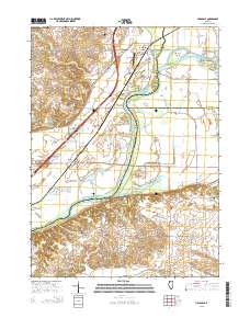 Hillsdale 2015 topographic map thumbnail