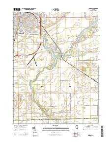 Kankakee 2015 topographic map thumbnail
