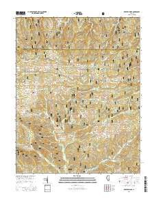 Karbers Ridge 2015 topographic map thumbnail
