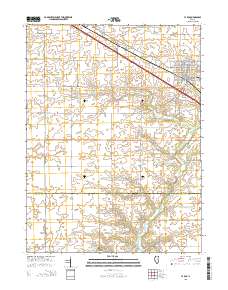 Le Roy 2015 topographic map thumbnail