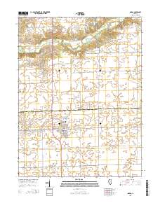 Maroa 2015 topographic map thumbnail