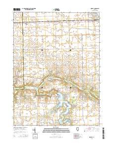 Gridley 2015 topographic map thumbnail