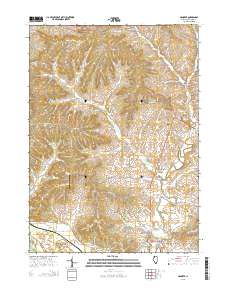Hanover 2015 topographic map thumbnail