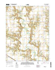 Rose Hill 2015 topographic map thumbnail