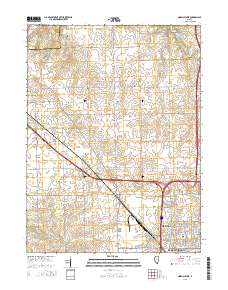 Normal West 2015 topographic map thumbnail