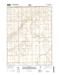 Piper City NE 2015 topographic map thumbnail