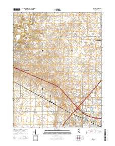Rising 2015 topographic map thumbnail
