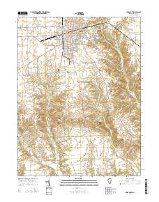 Paris South 2015 topographic map thumbnail
