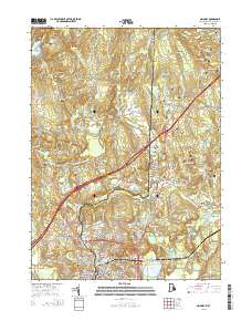 Ashaway 2015 topographic map thumbnail