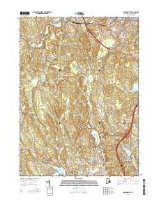 Georgiaville 2015 topographic map thumbnail