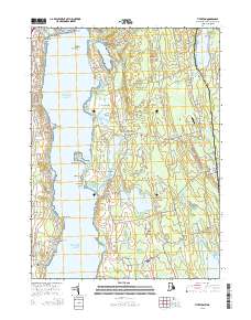 Tiverton 2015 topographic map thumbnail